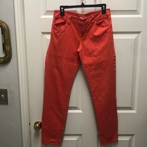 Cabi Orange Jeans